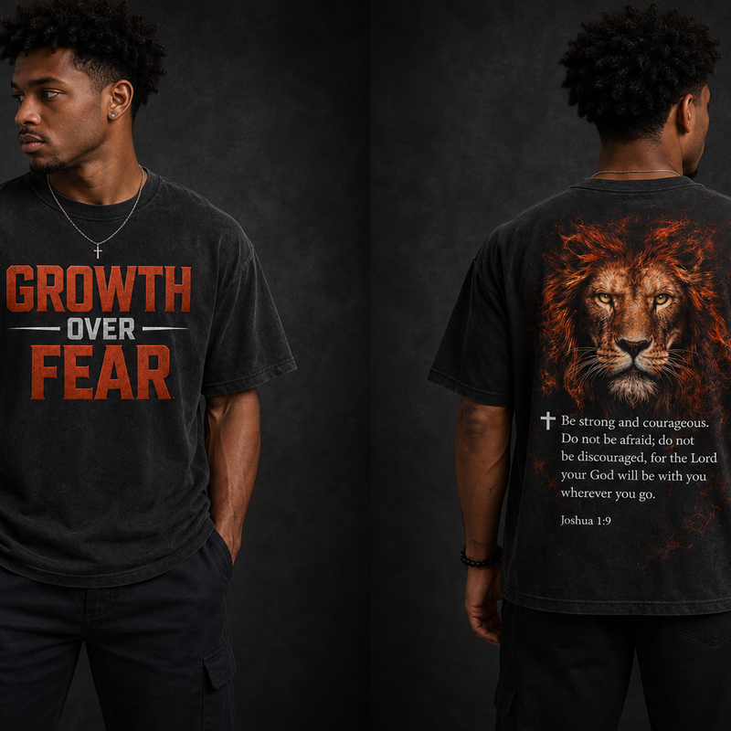 Oversized Lion Mens T